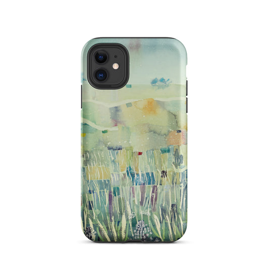 Tough iPhone Art Case - Poppy & Barley Field