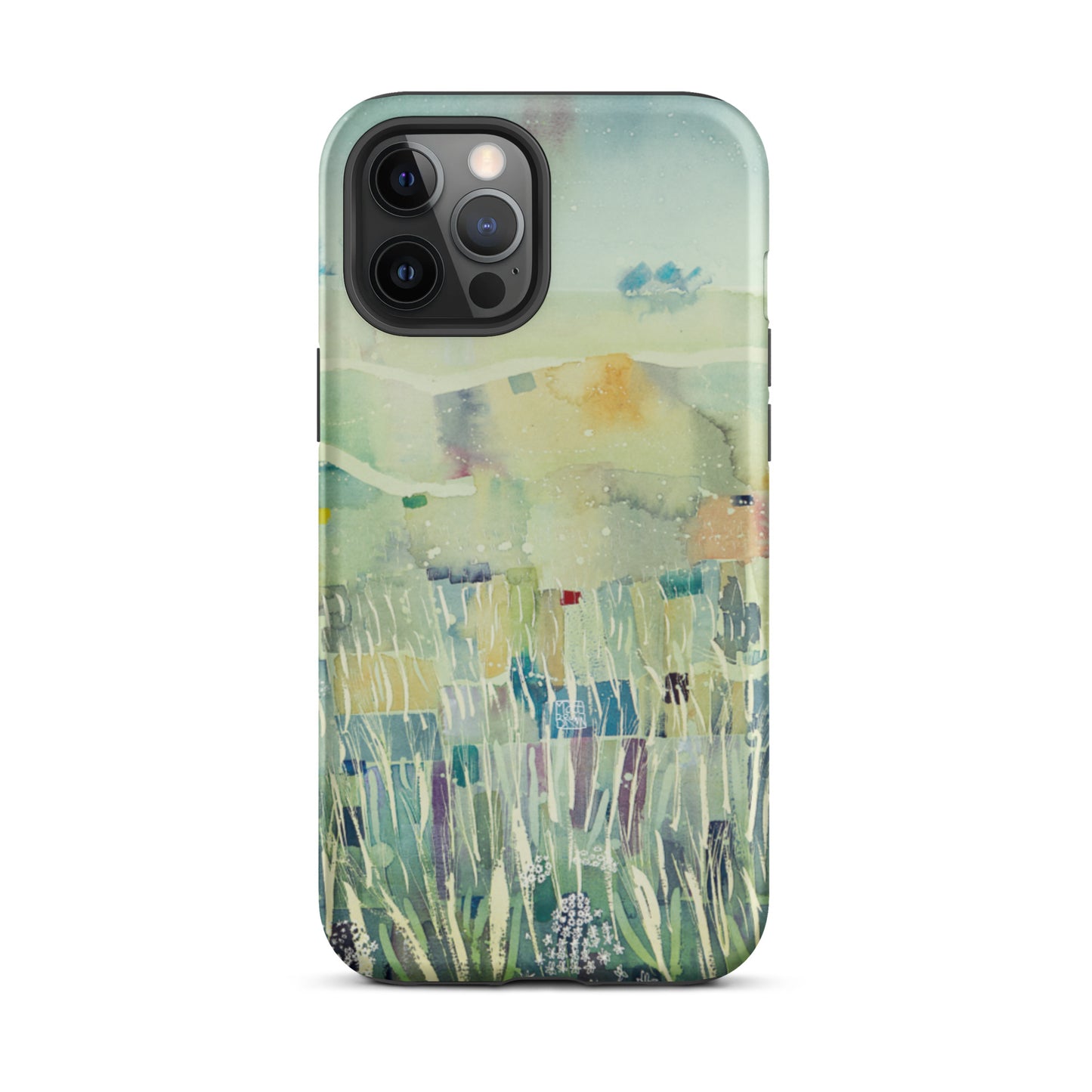 Tough iPhone Art Case - Poppy & Barley Field