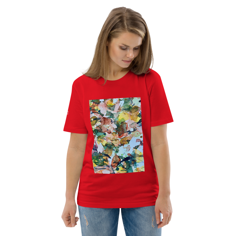 Unisex Organic Cotton T-shirt - Petals