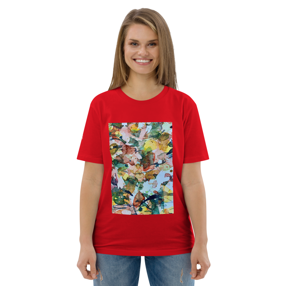 Unisex Organic Cotton T-shirt - Petals