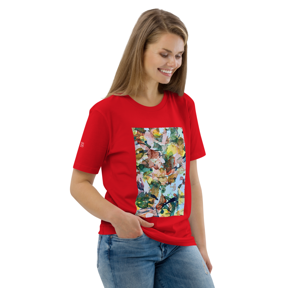 Unisex Organic Cotton T-shirt - Petals