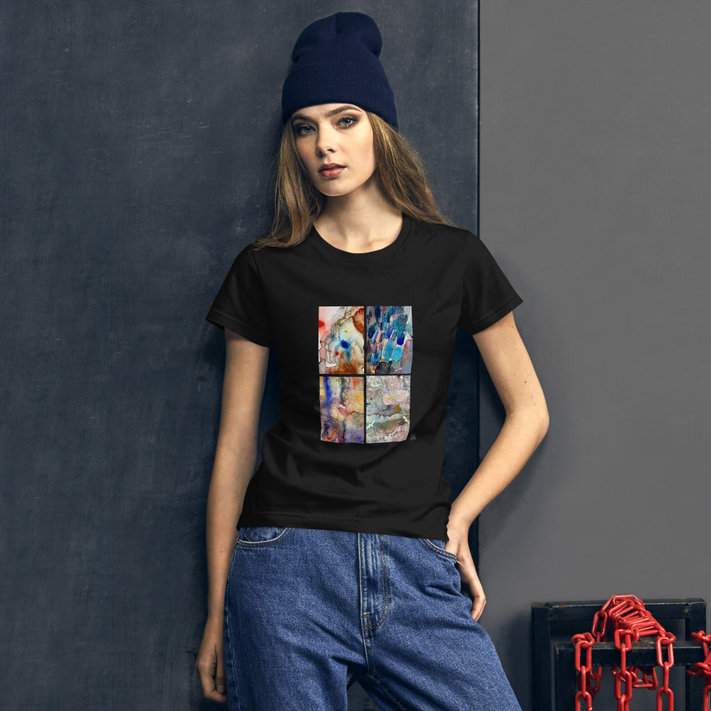 Women's Short Sleeve T-Shirt - Abstracts