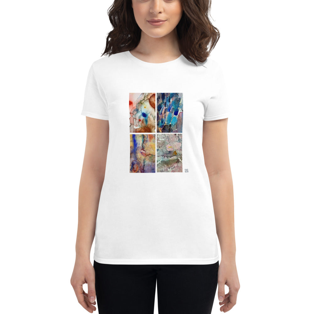 Women's Short Sleeve T-Shirt - Abstracts