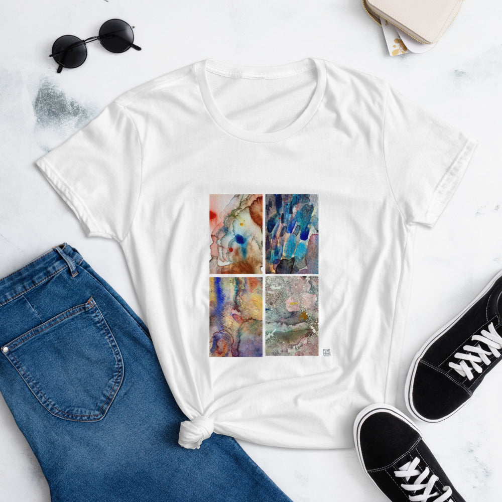 Women's Short Sleeve T-Shirt - Abstracts